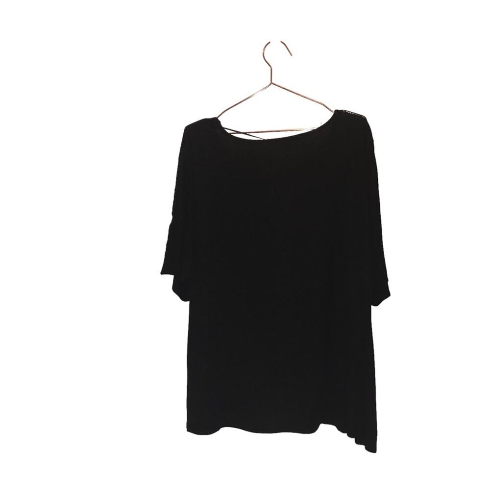 Cable & Gauge Black Top - Sleeve Cut Out Detail - 3X - Picture 2 of 7
